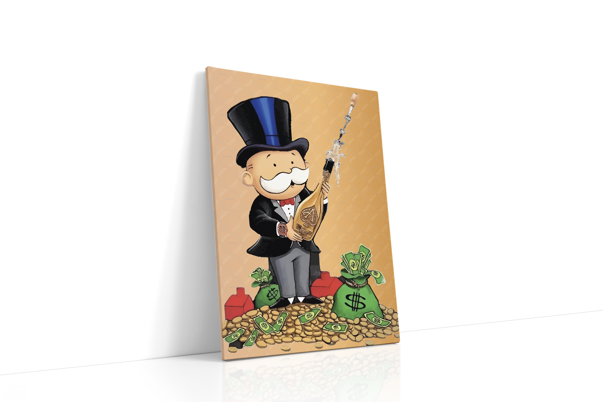 قماش كلاسيكي - ذهبي