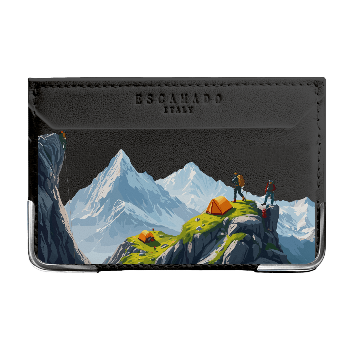 Hiking - Leather Card Wallet
