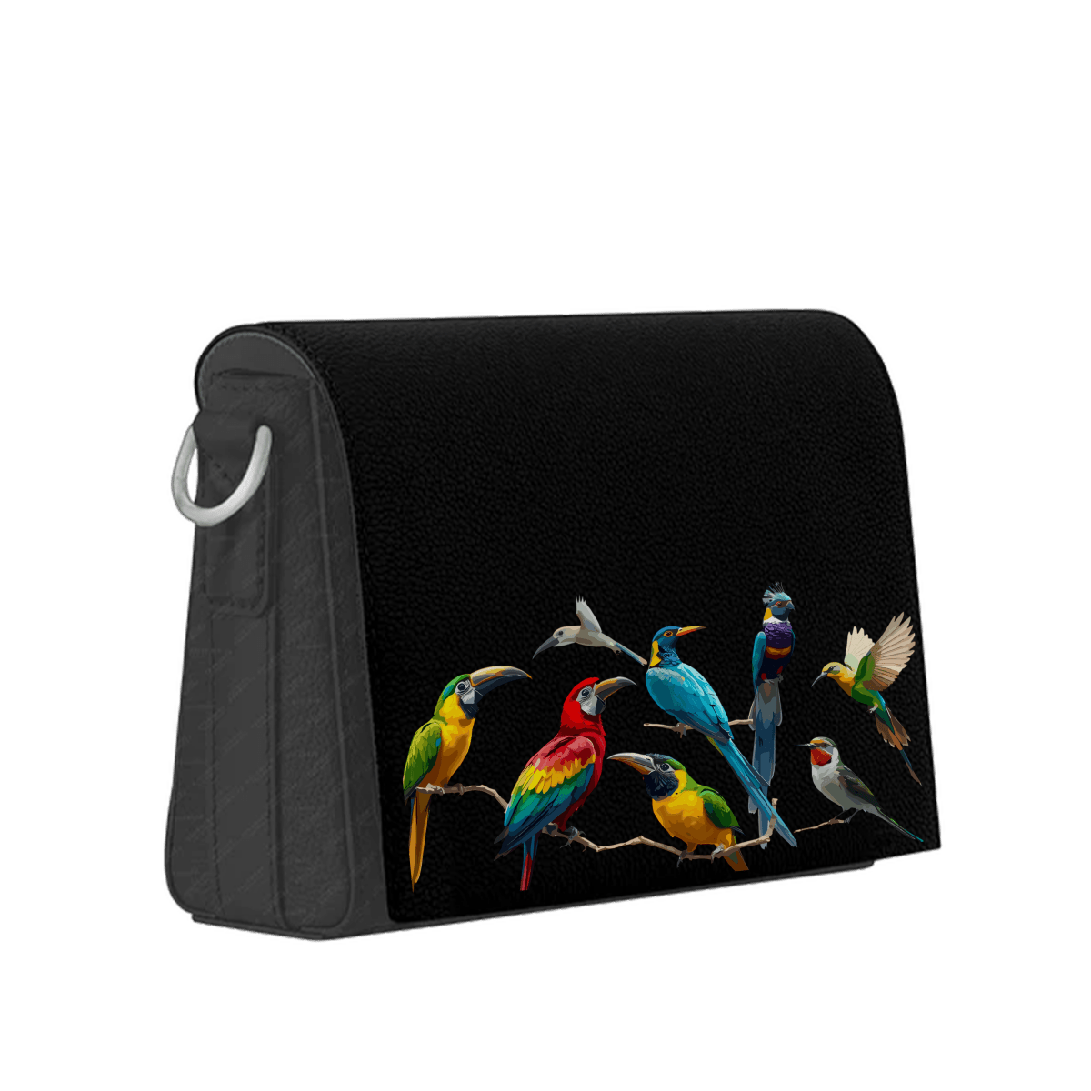 Messenger Pouch - Exotic Birds