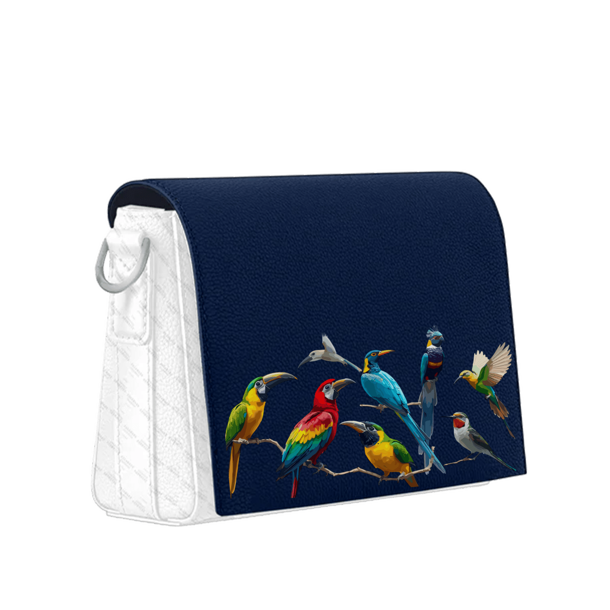 Messenger Pouch - Exotic Birds