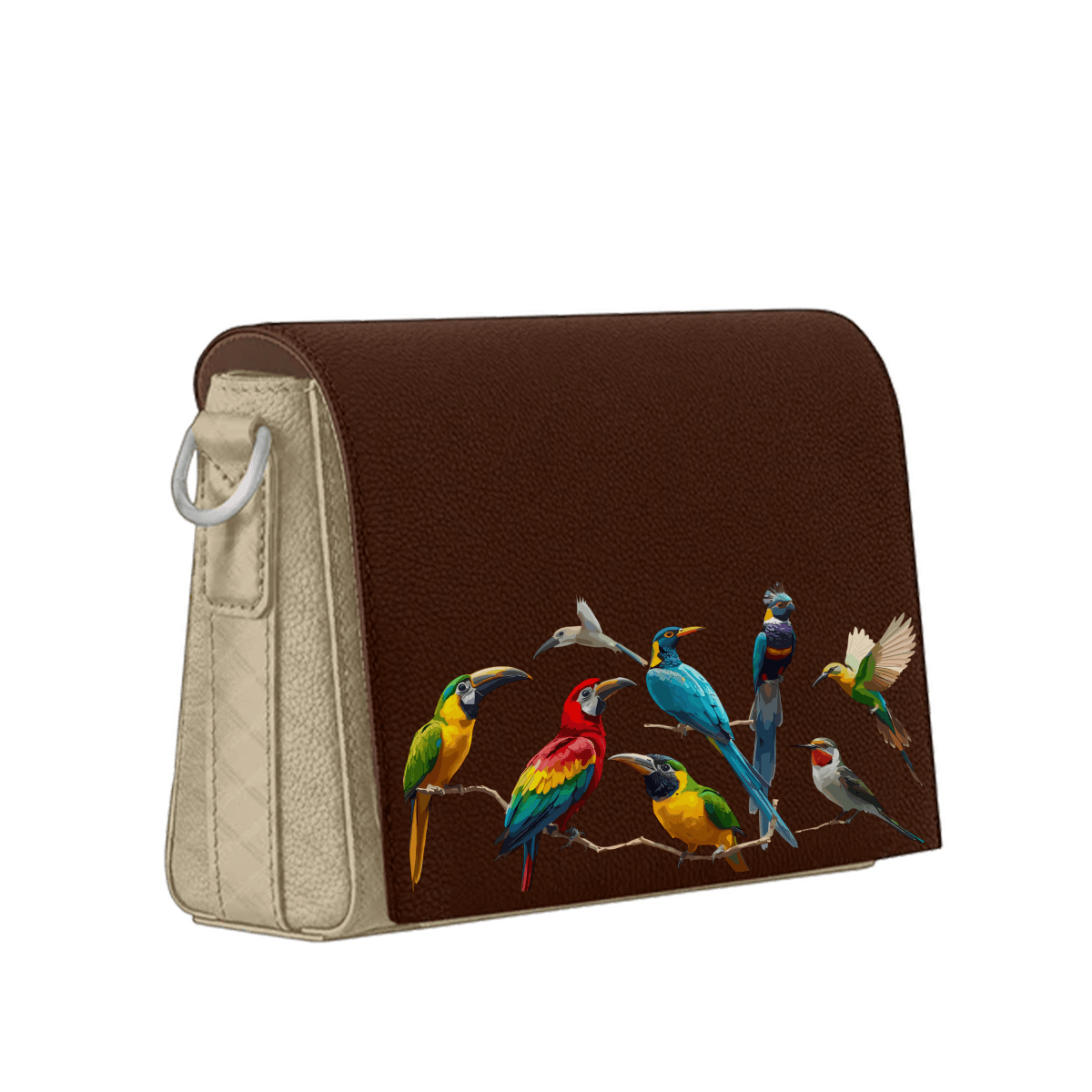 Messenger Pouch - Exotic Birds