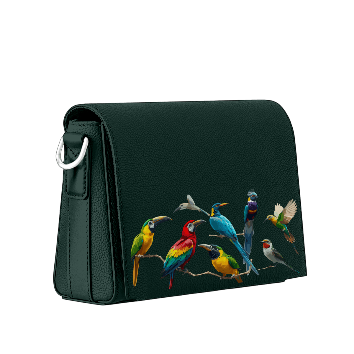 Messenger Pouch - Exotic Birds