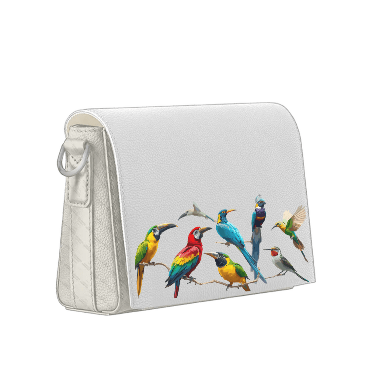 Messenger Pouch - Exotic Birds