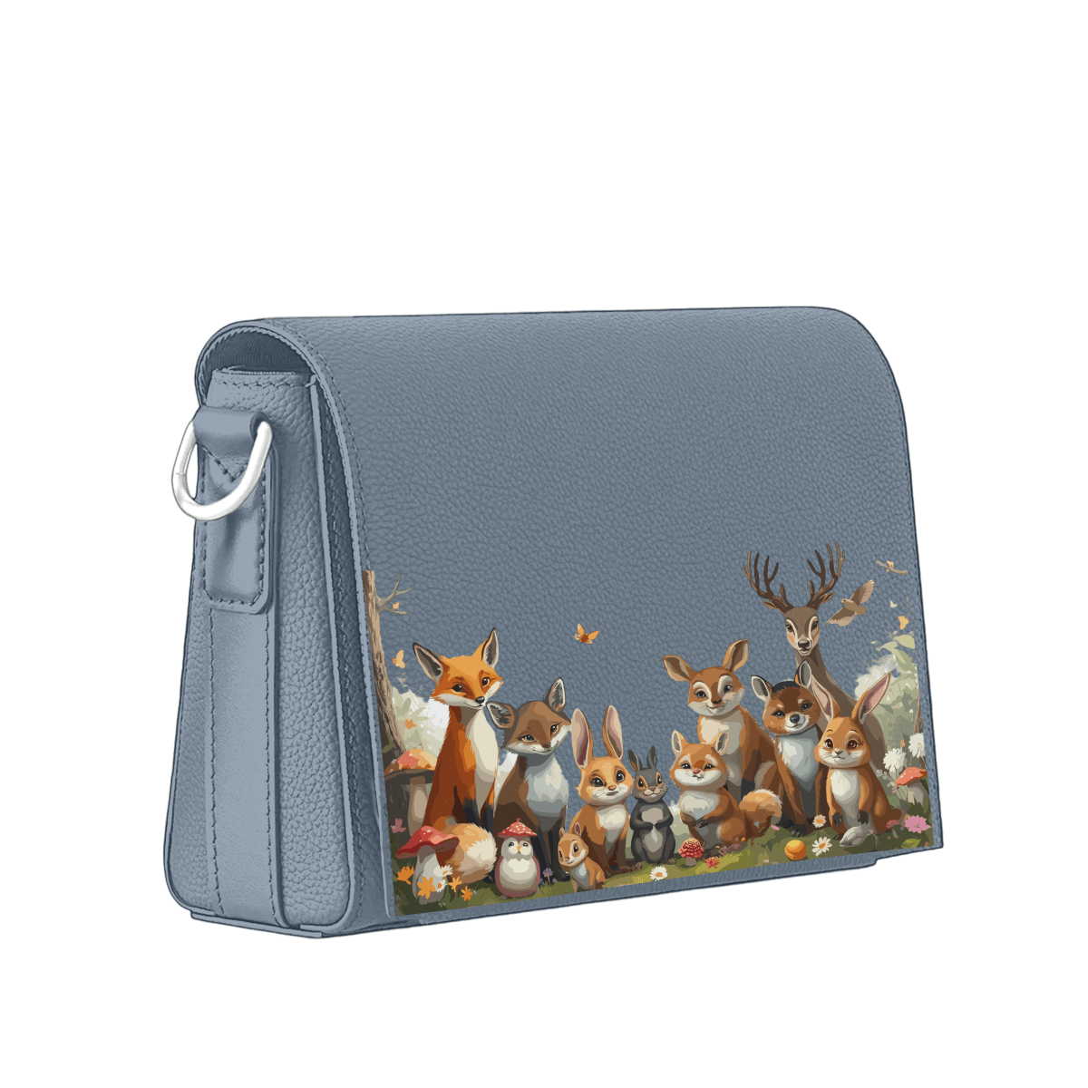 Messenger Pouch - Wood Wildlife