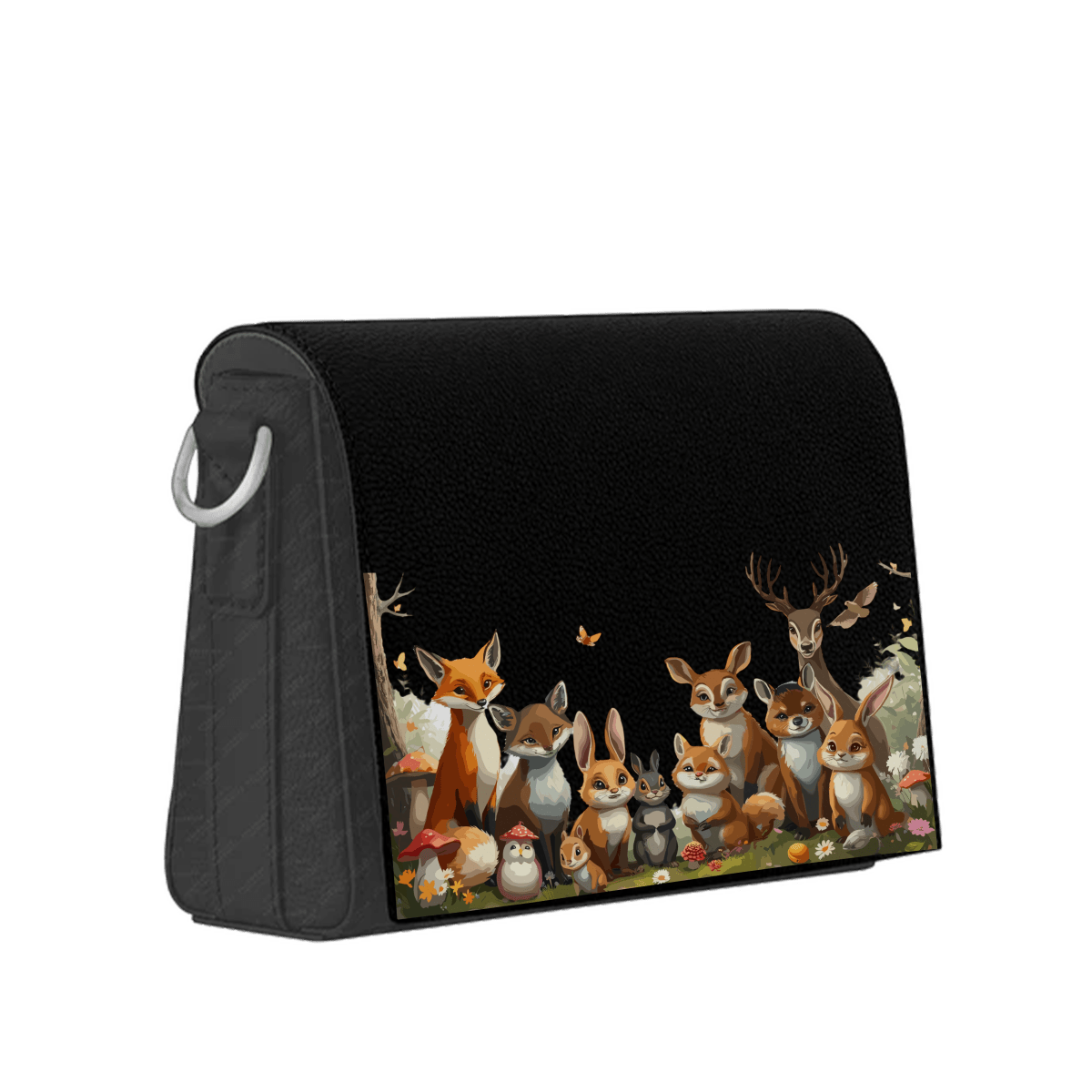 Messenger Pouch - Wood Wildlife