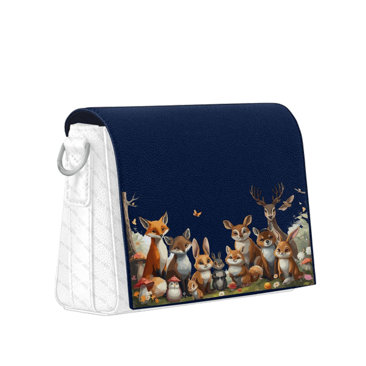 Messenger Pouch - Wood Wildlife