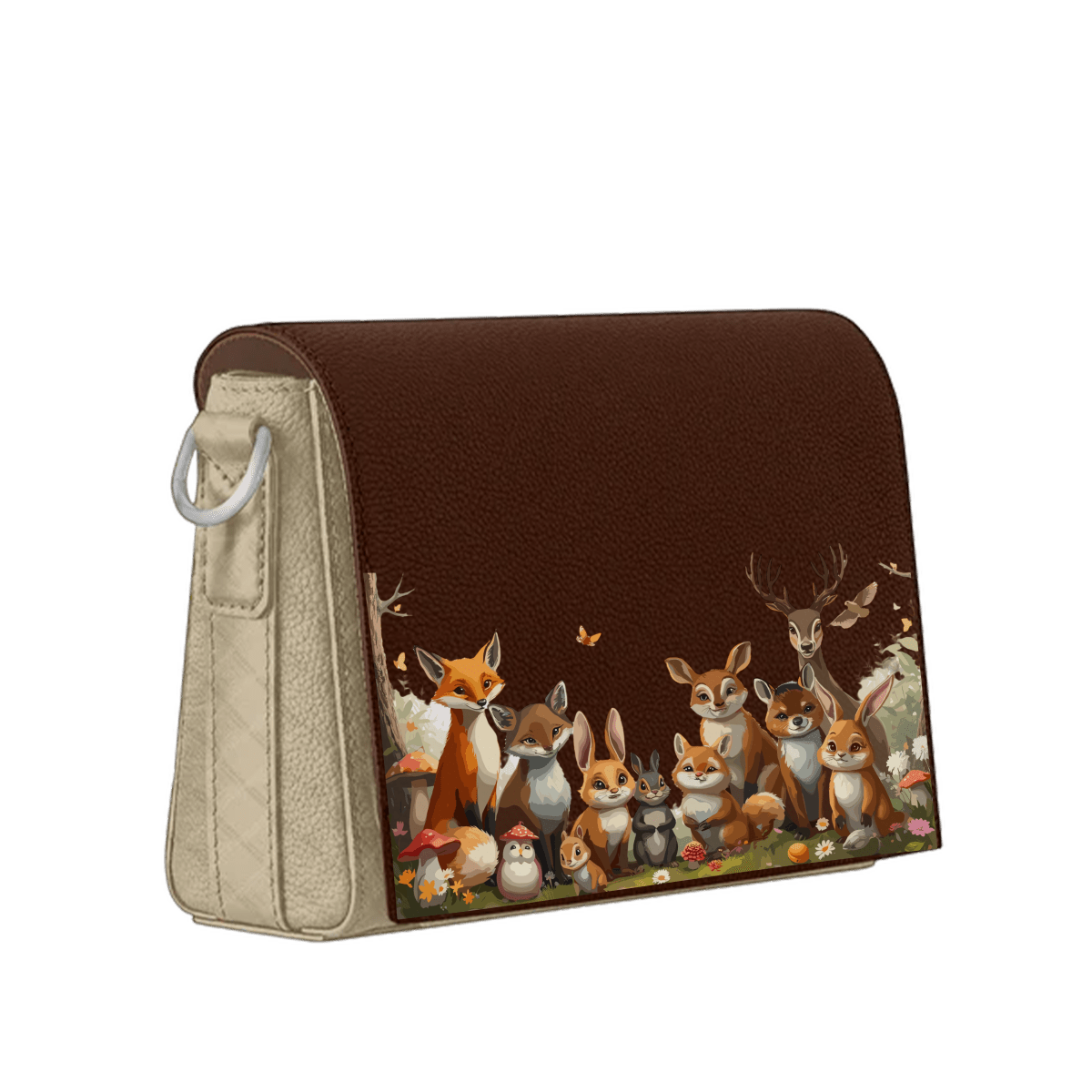 Messenger Pouch - Wood Wildlife