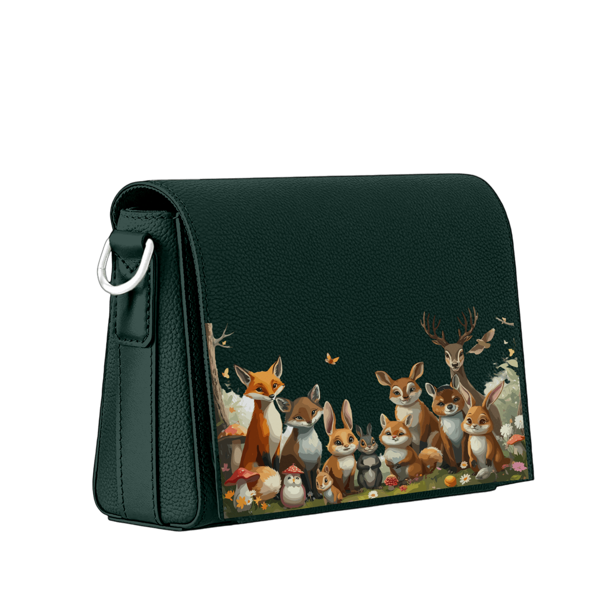 Messenger Pouch - Wood Wildlife