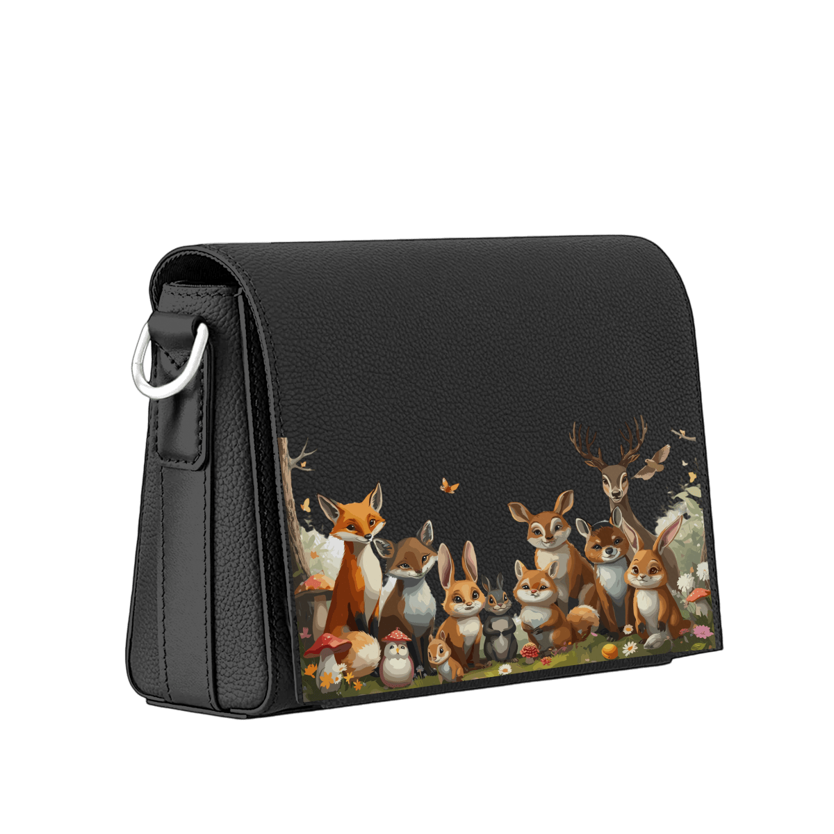 Messenger Pouch - Wood Wildlife