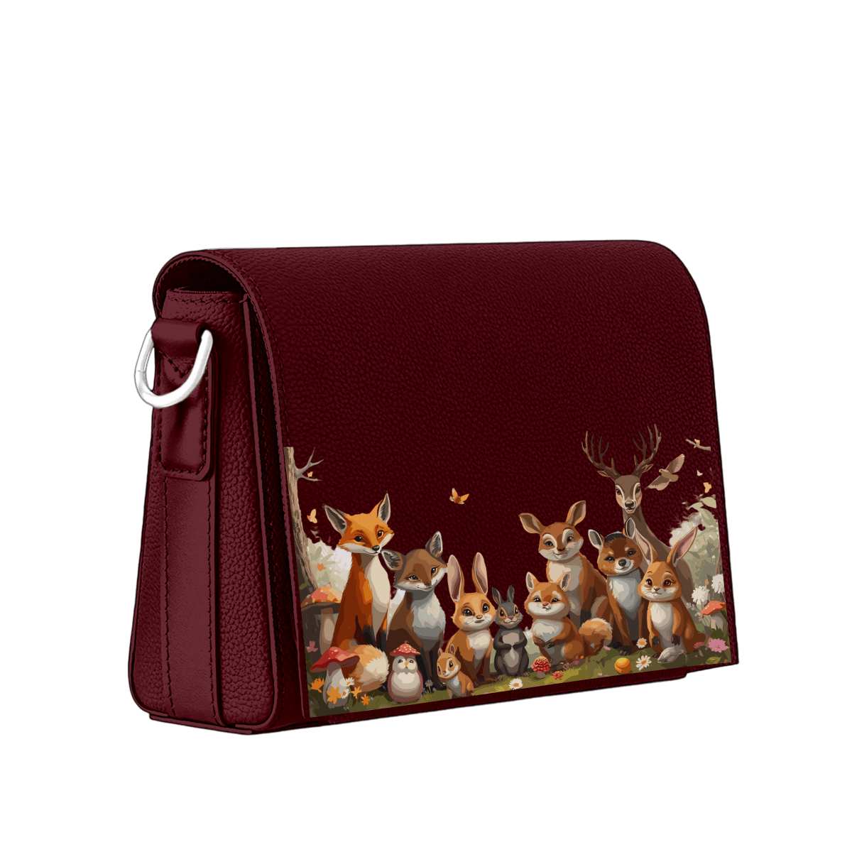 Messenger Pouch - Wood Wildlife