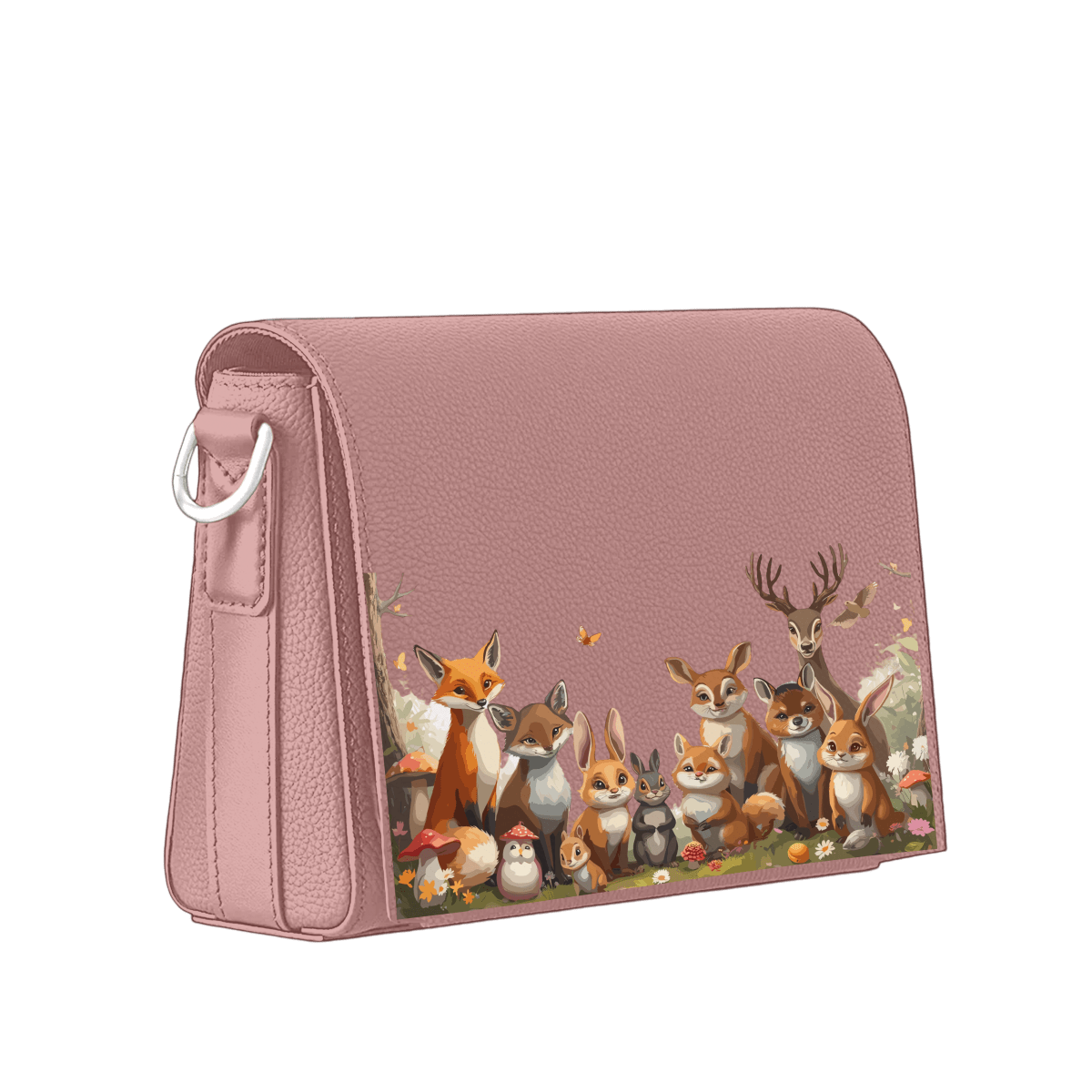 Messenger Pouch - Wood Wildlife