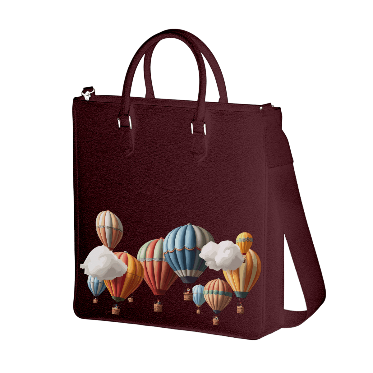 Tall Tote - Hot air balloons