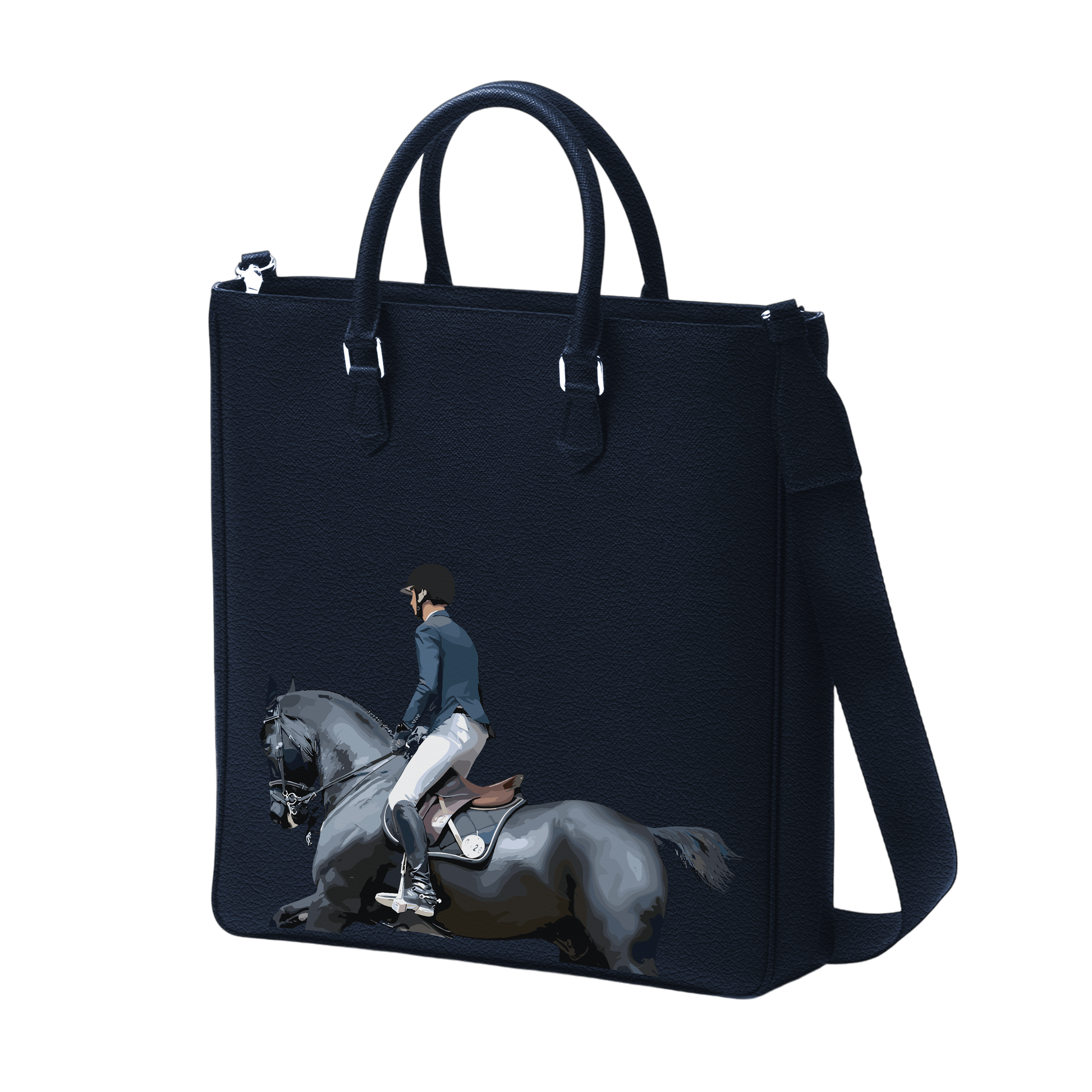 Tall Tote - Saddle Run