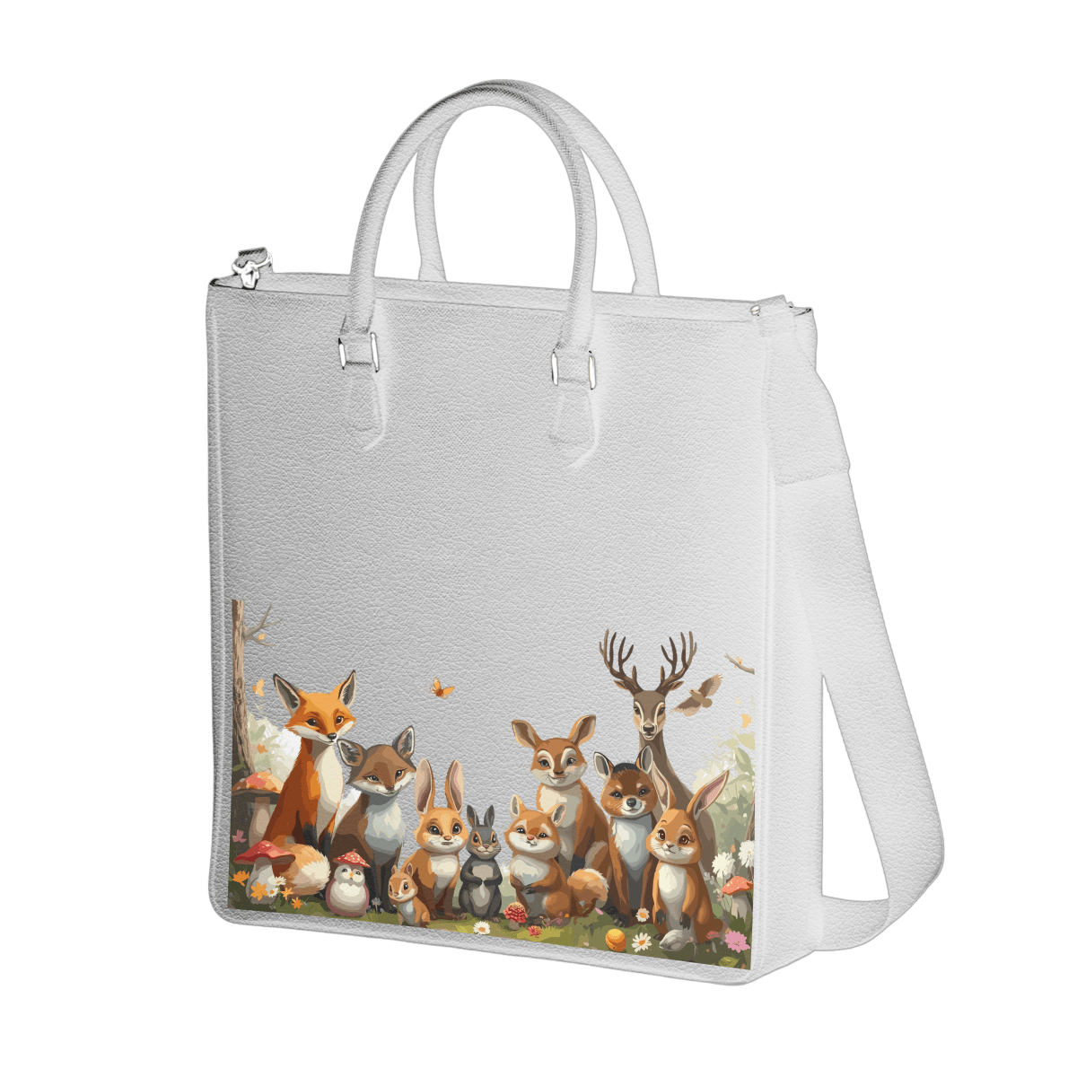 Tall Tote - Wood Wildlife