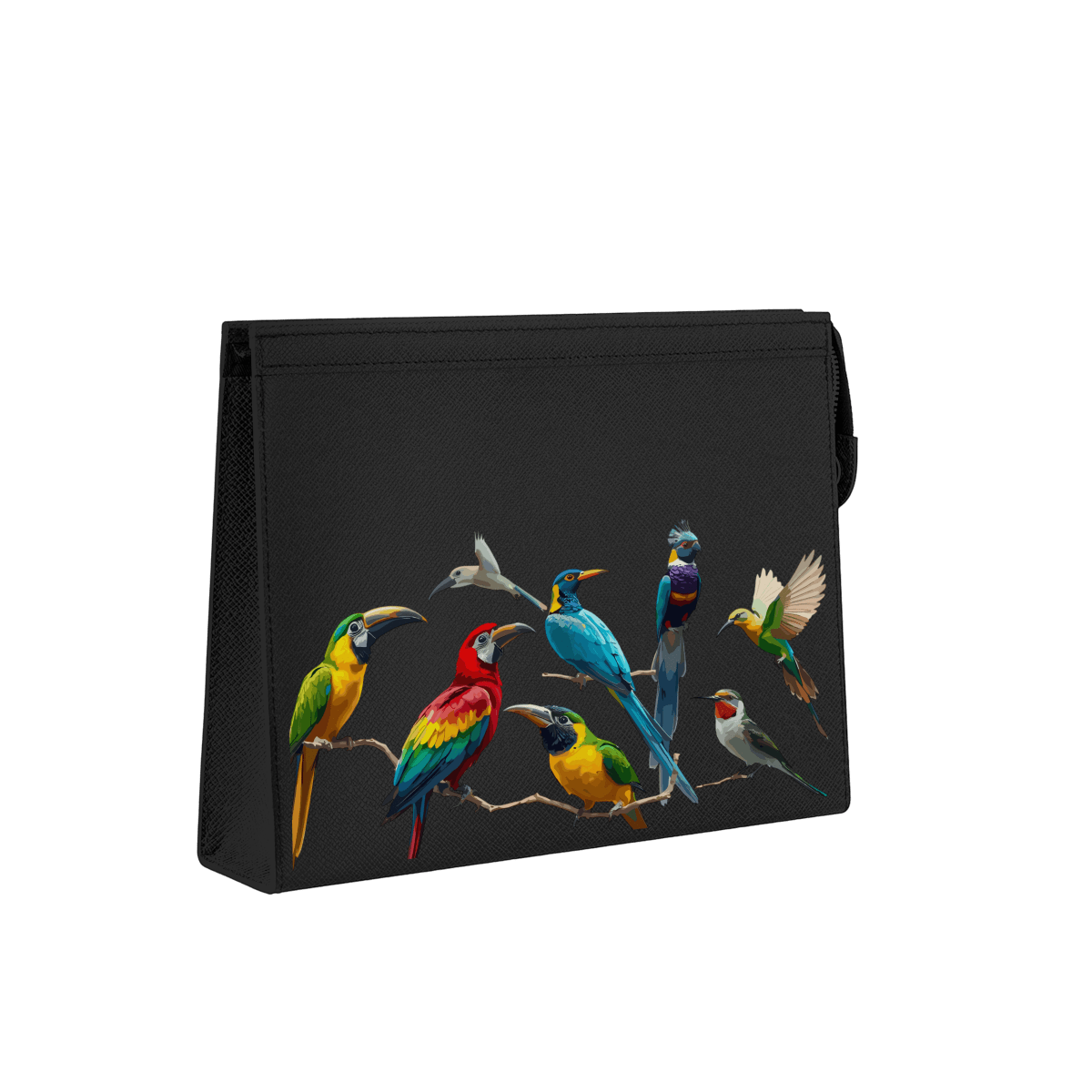 Travel Pouch - Exotic Birds