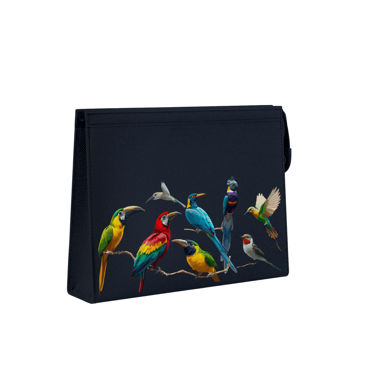 Travel Pouch - Exotic Birds