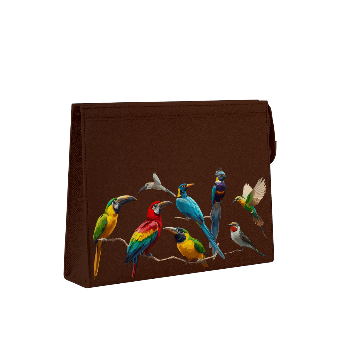 Travel Pouch - Exotic Birds