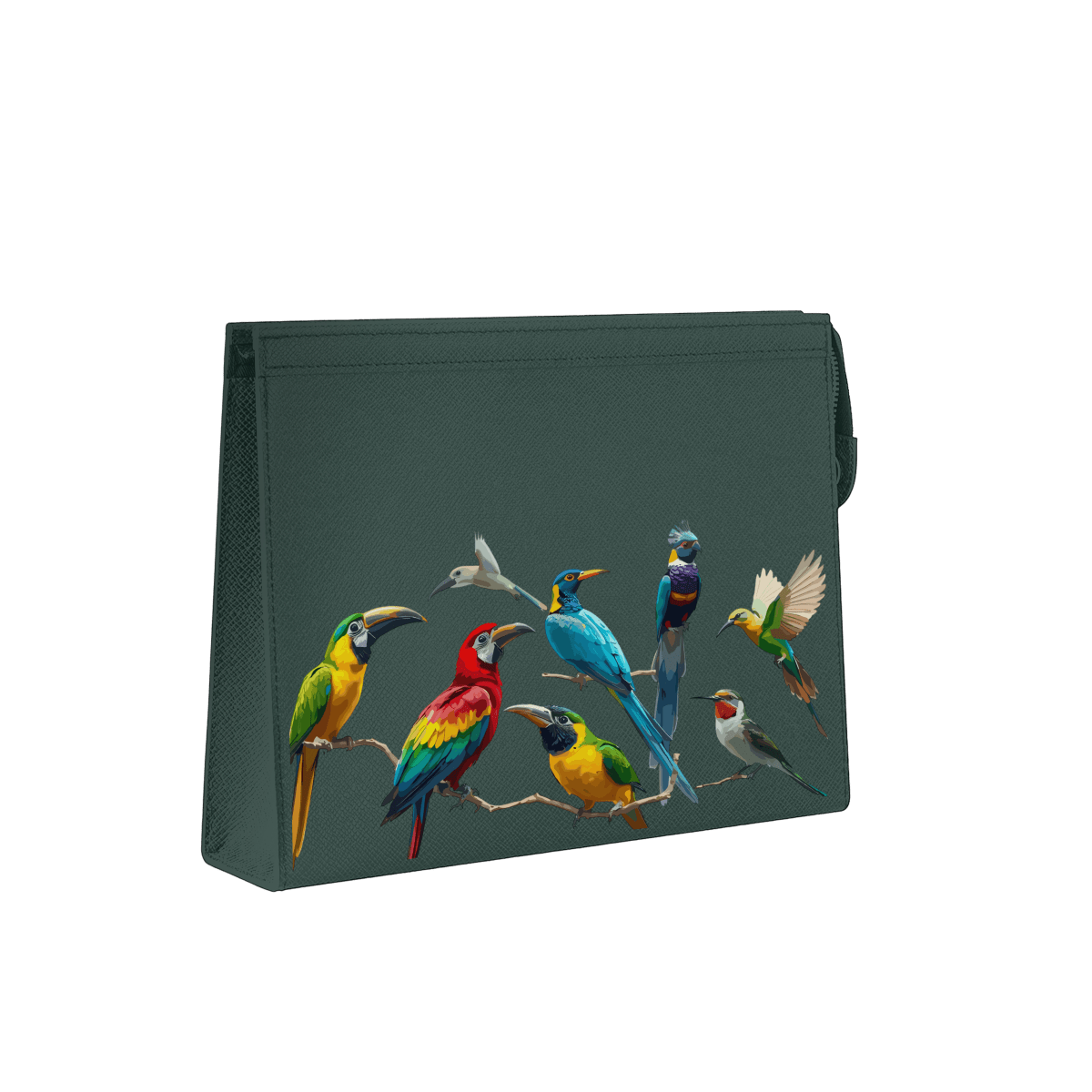 Travel Pouch - Exotic Birds