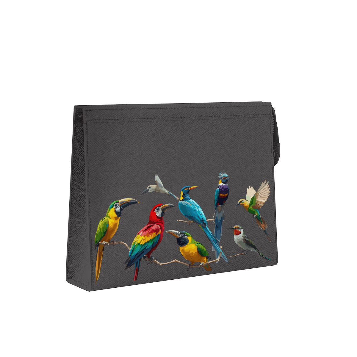 Travel Pouch - Exotic Birds