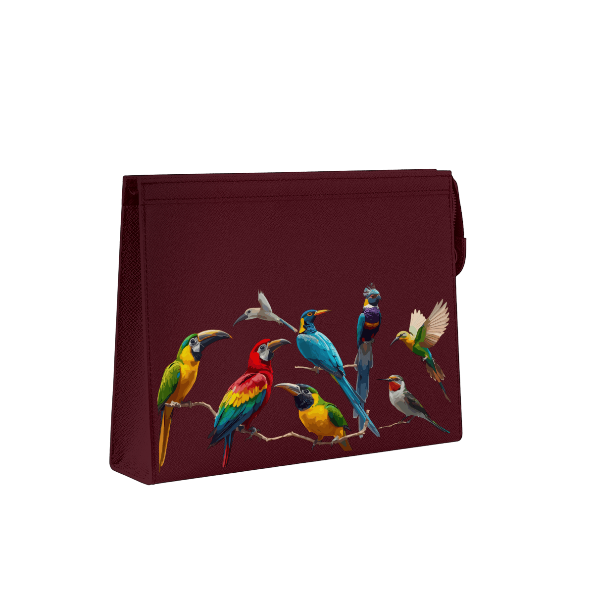 Travel Pouch - Exotic Birds