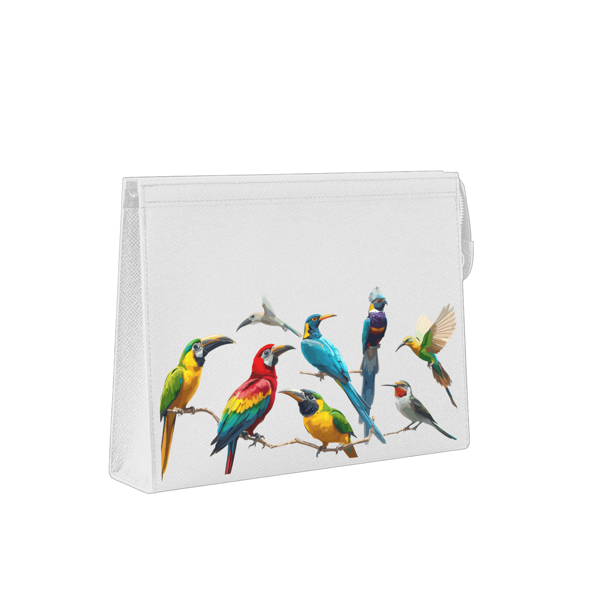 Travel Pouch - Exotic Birds
