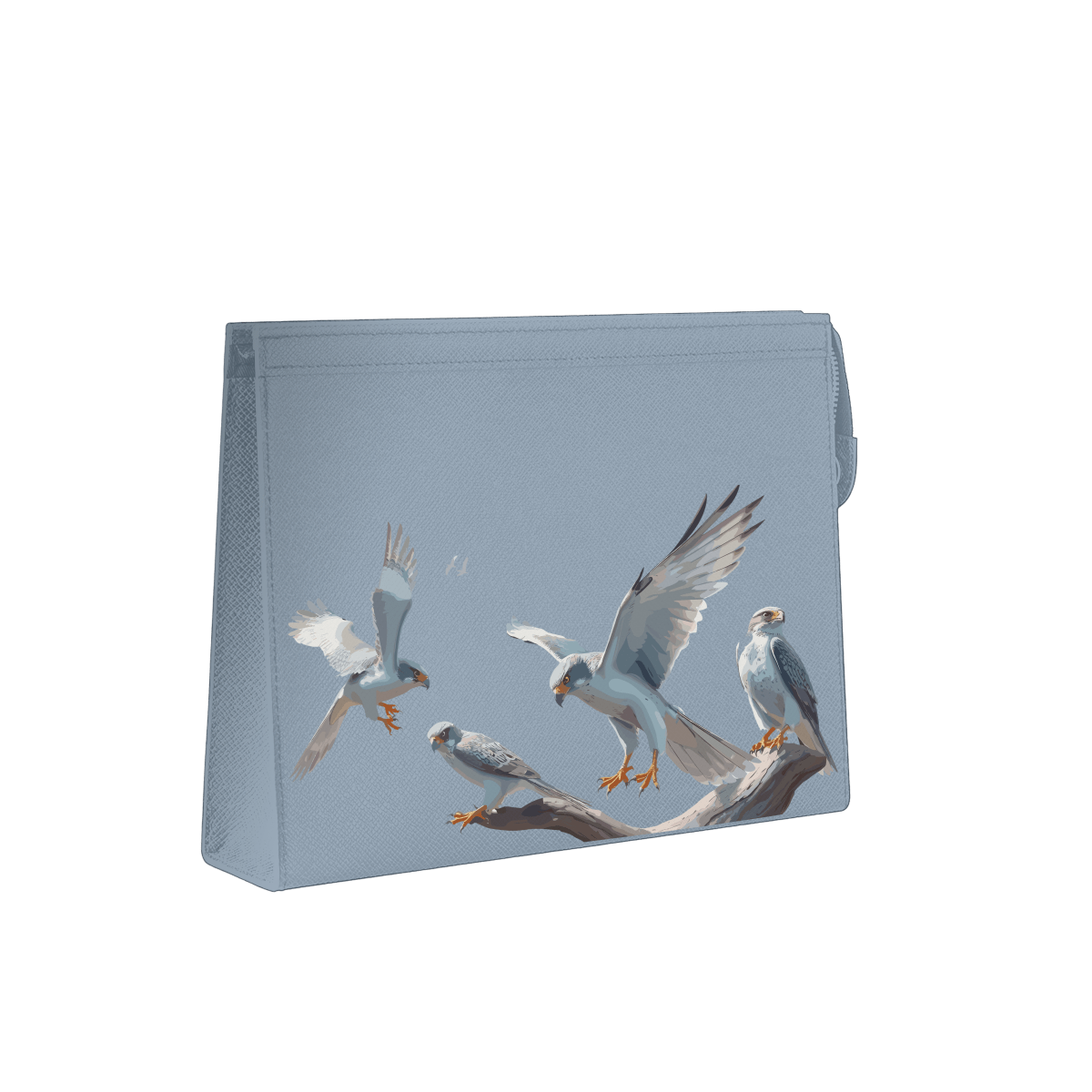 Travel Pouch - Silver Falcon
