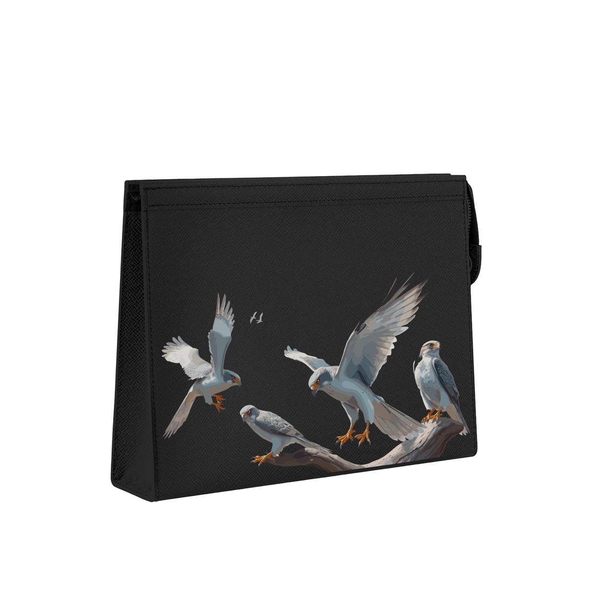 Travel Pouch - Silver Falcon
