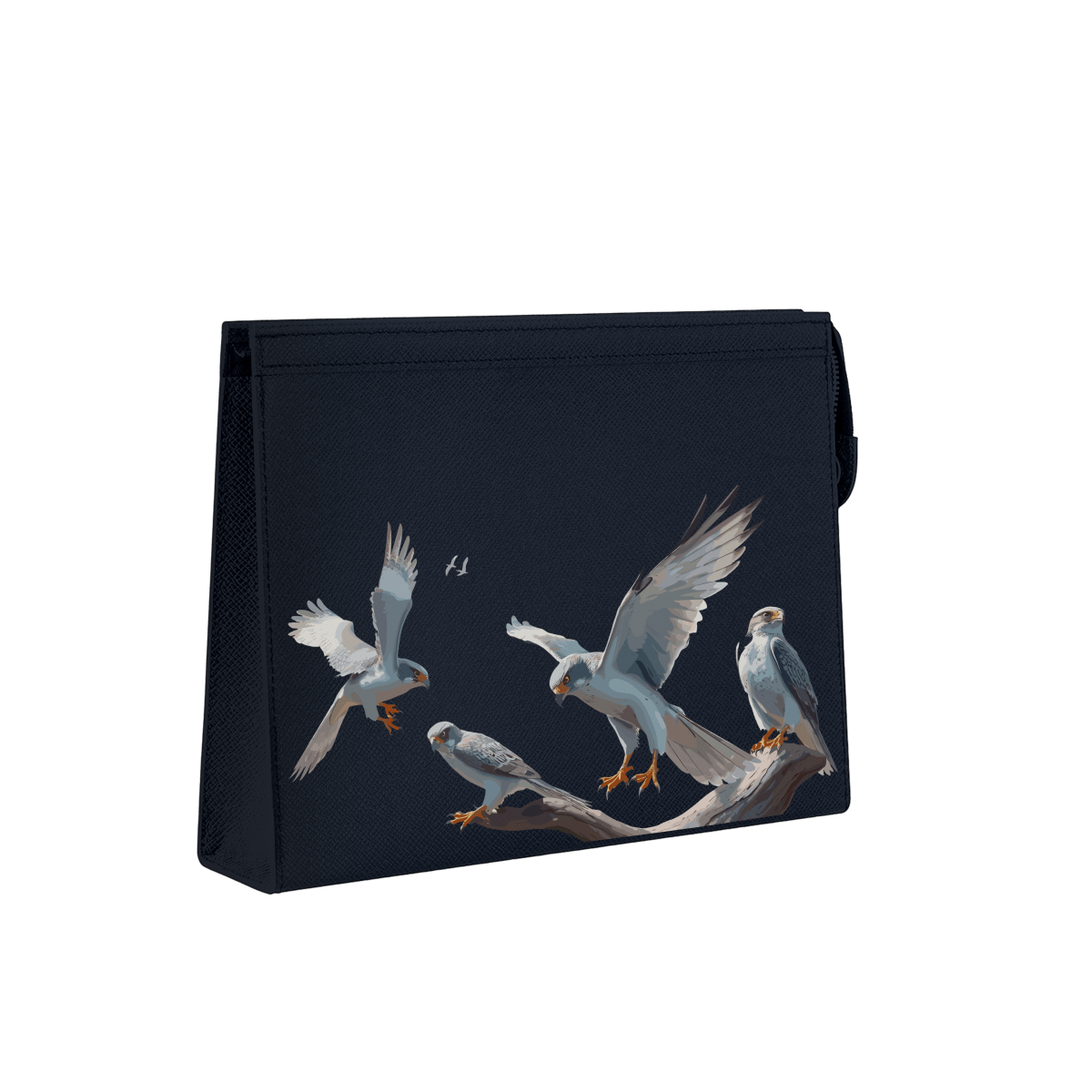 Travel Pouch - Silver Falcon