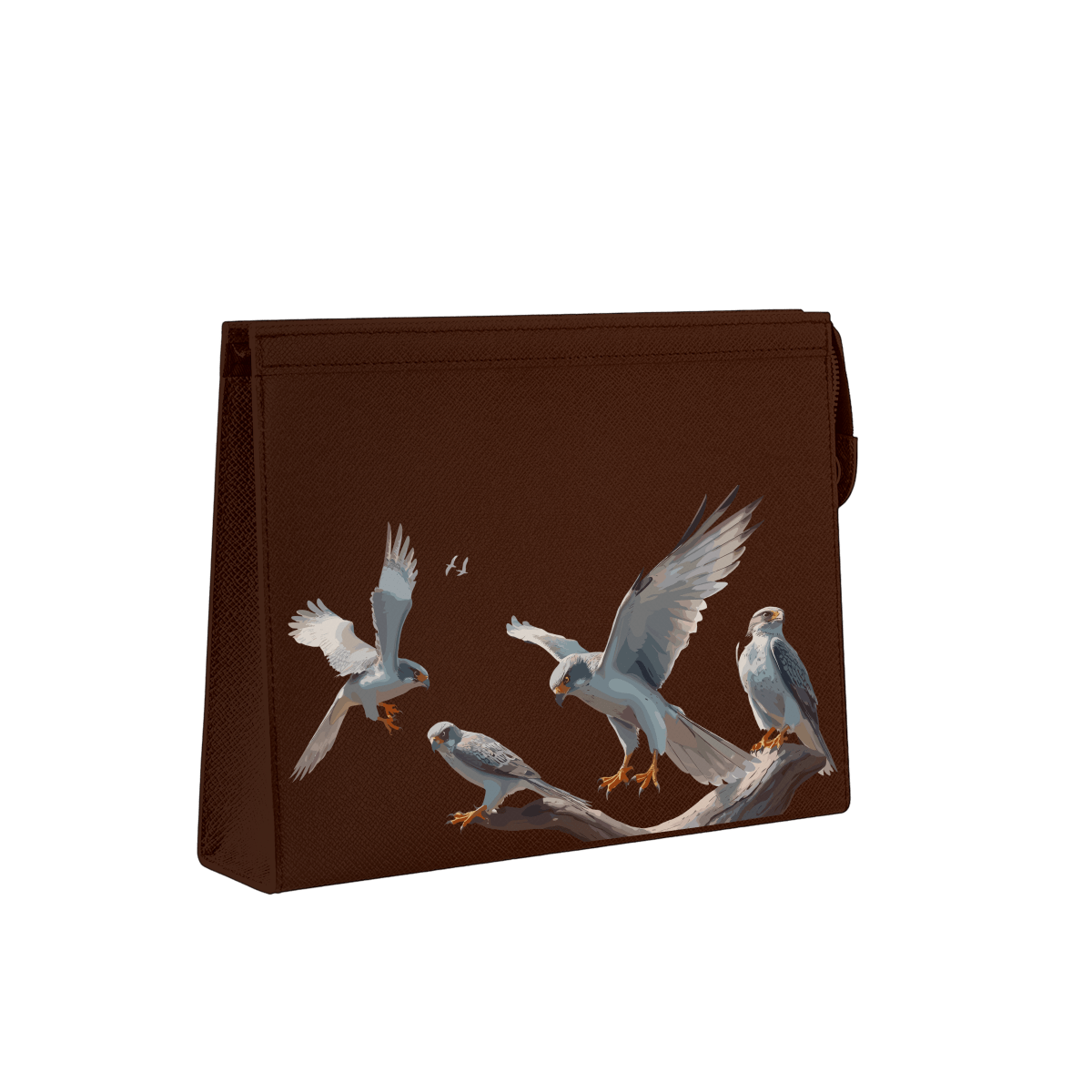 Travel Pouch - Silver Falcon