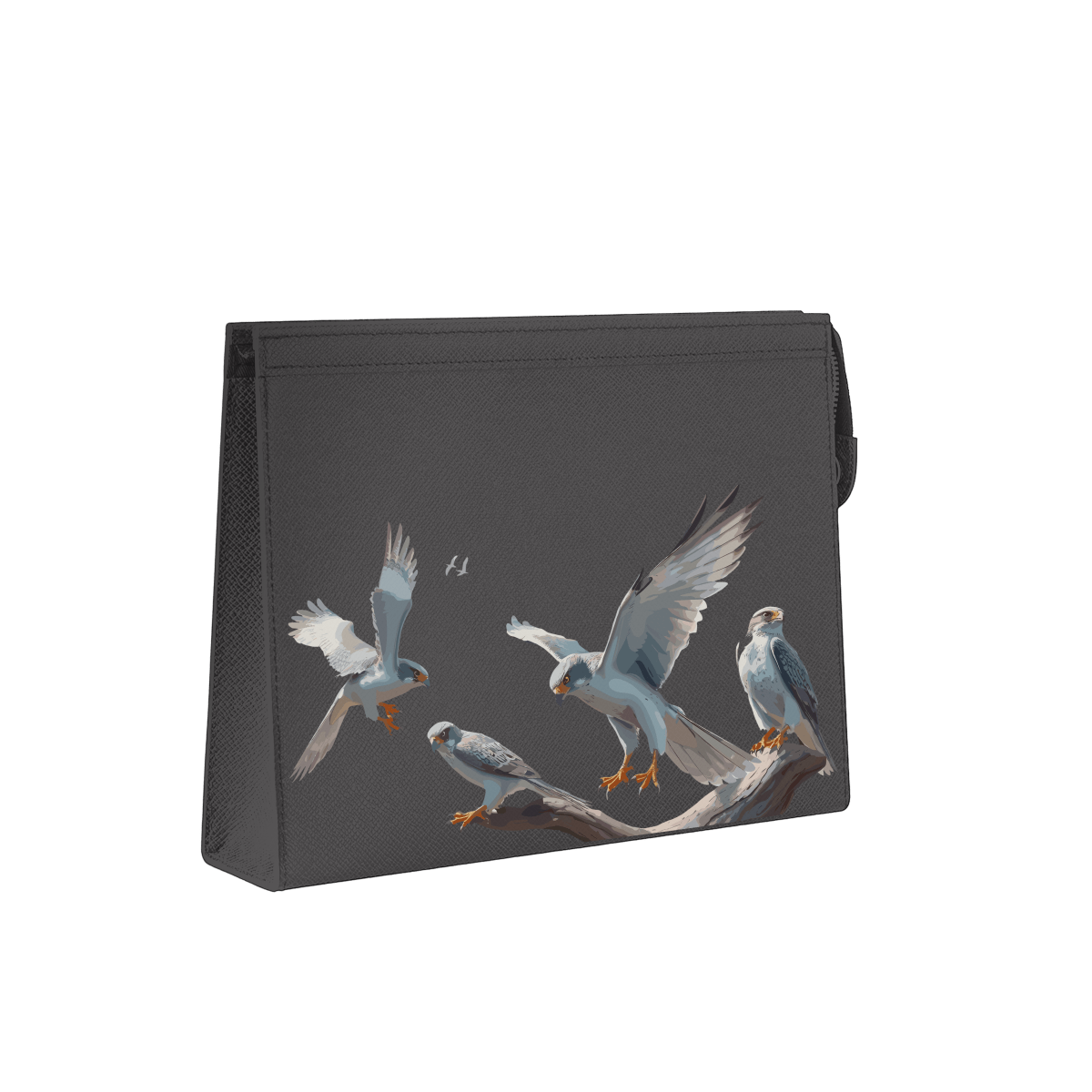 Travel Pouch - Silver Falcon