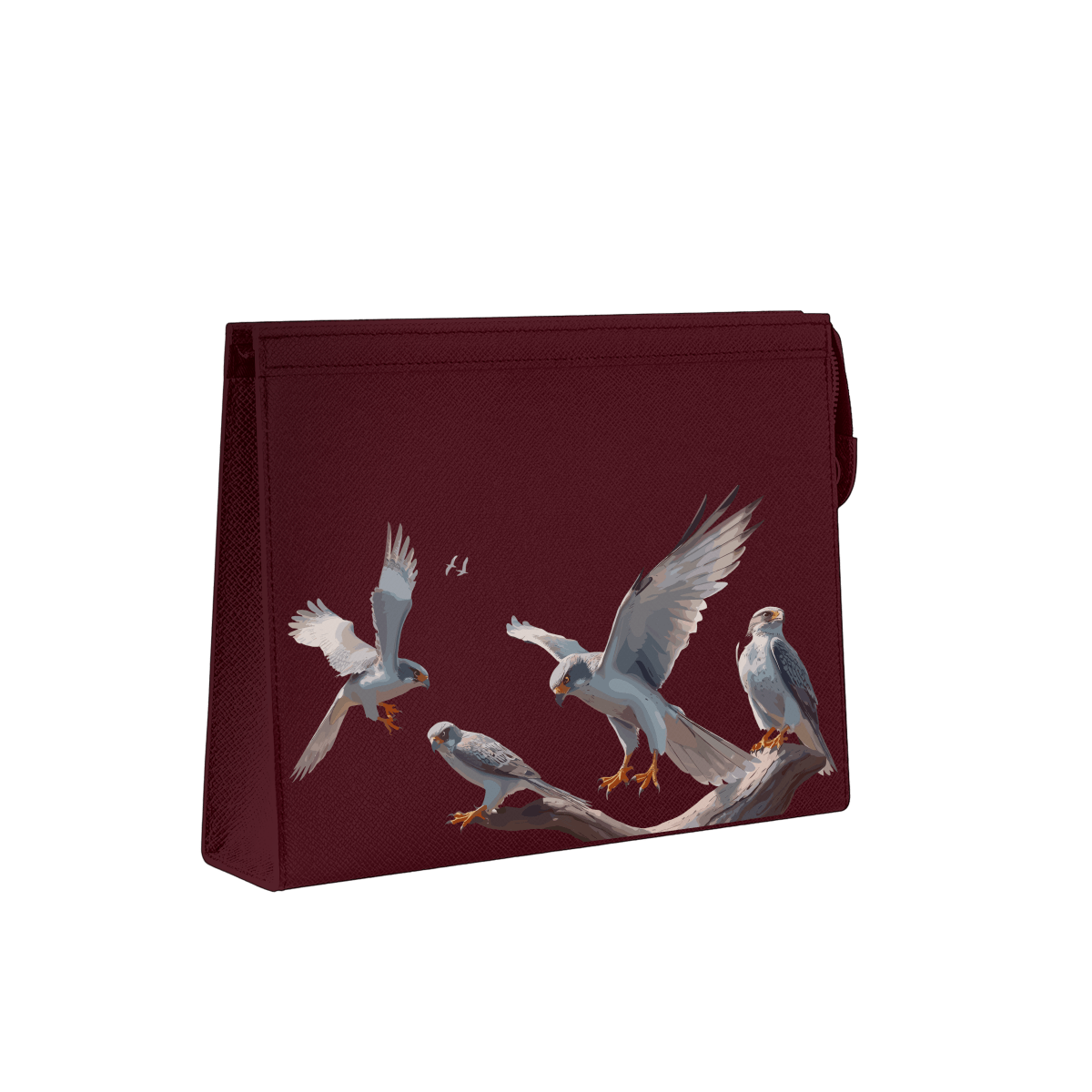 Travel Pouch - Silver Falcon