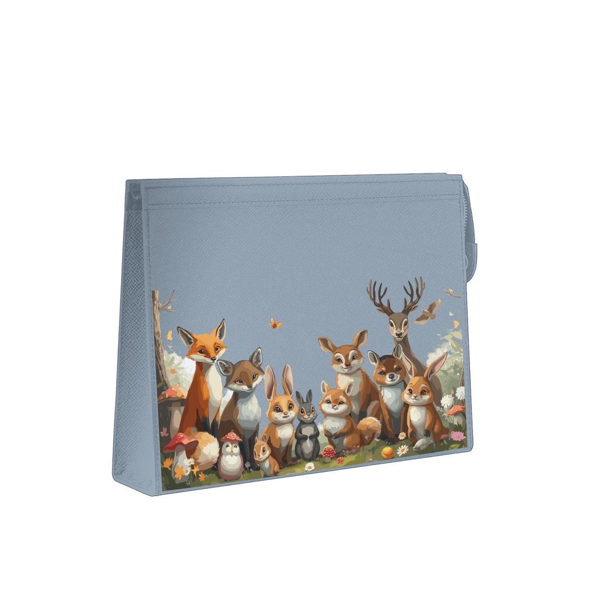 Travel Pouch - Wood Wildlife