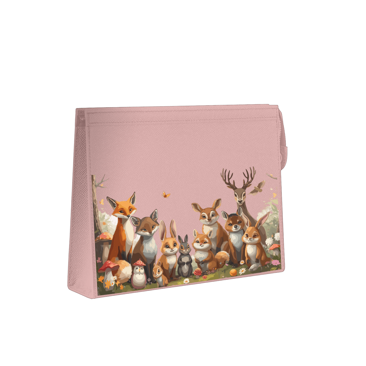 Travel Pouch - Wood Wildlife