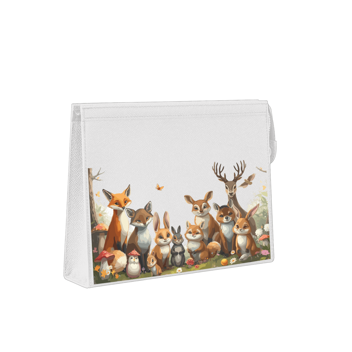 Travel Pouch - Wood Wildlife