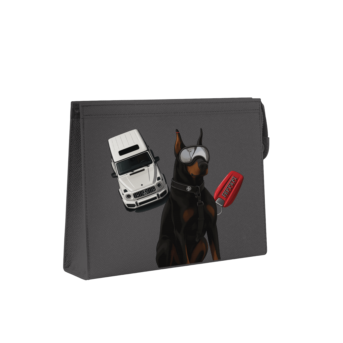 Travel Pouch - Doberman