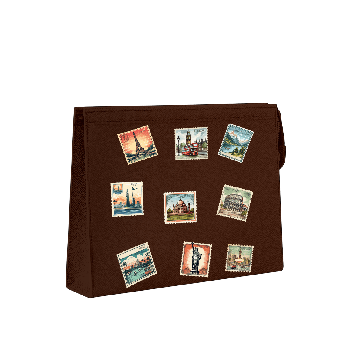 Travel Pouch - Travel Stamp