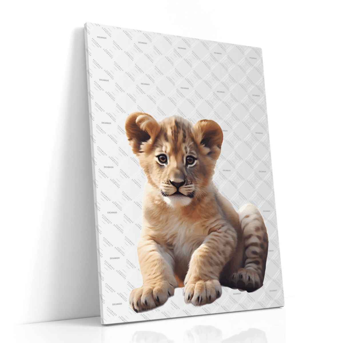 Animal Canvas - Lion Cub