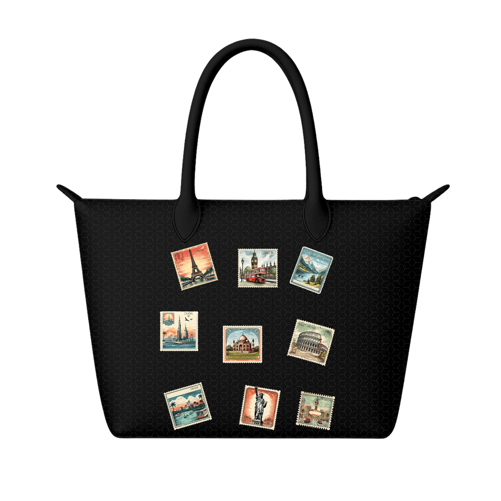 All Tote - Travel Stamp