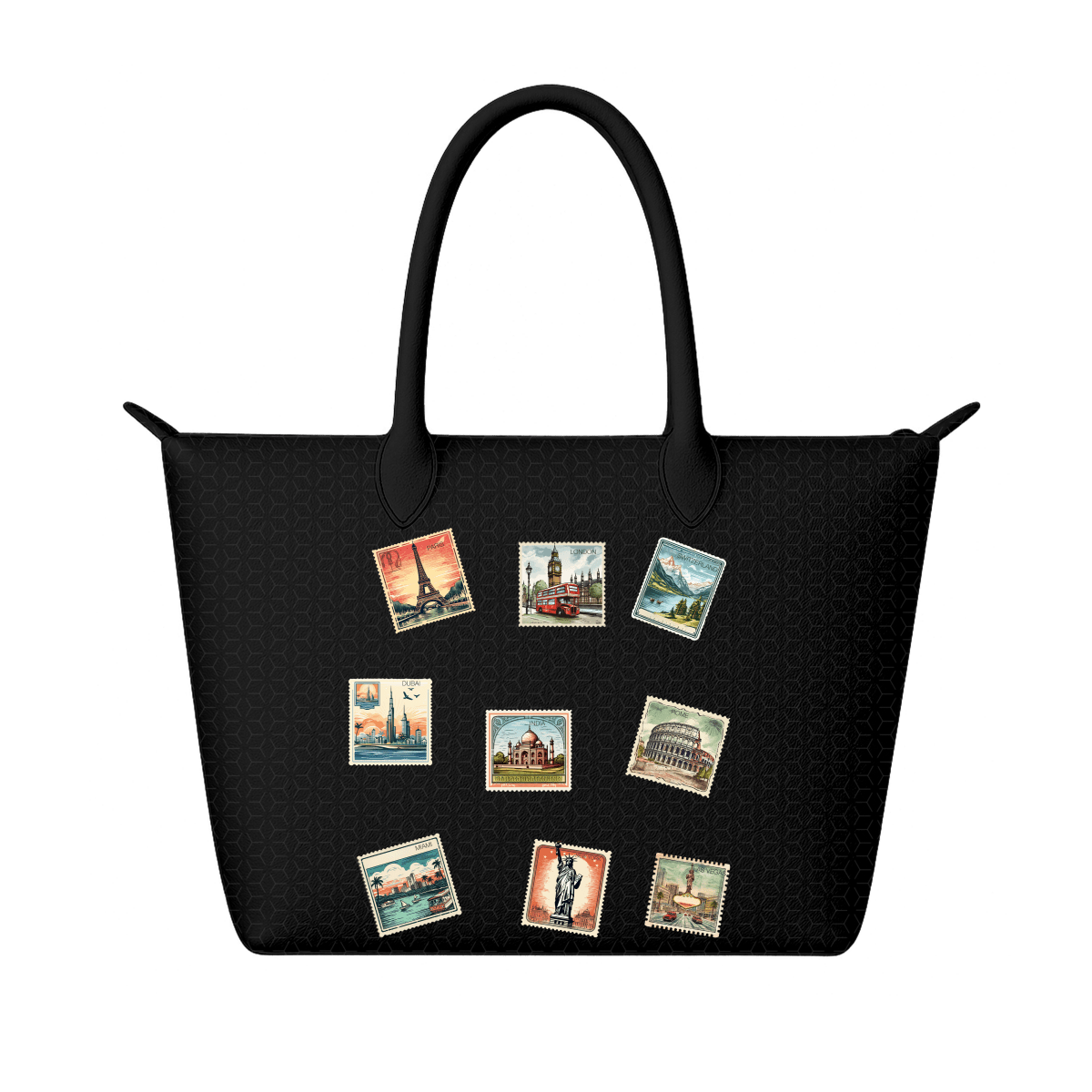 All Tote - Travel Stamp