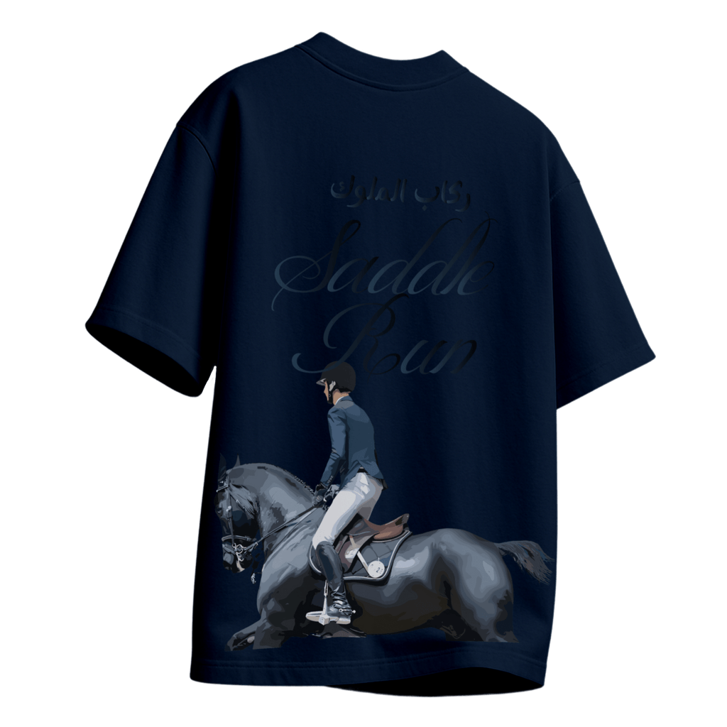 Oversized TEE - Saddle Run