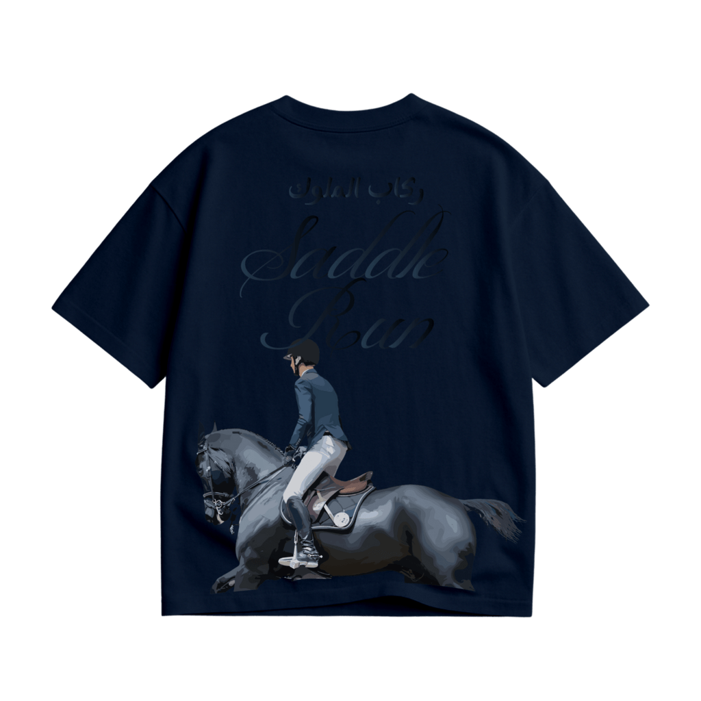 Oversized TEE - Saddle Run