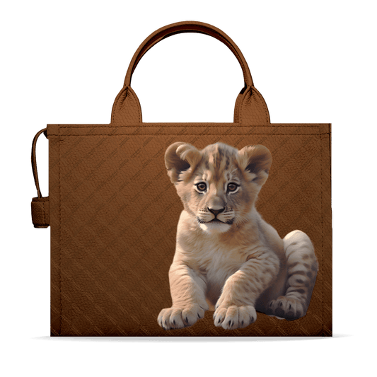 Daily Tote Leather - Lion Cub