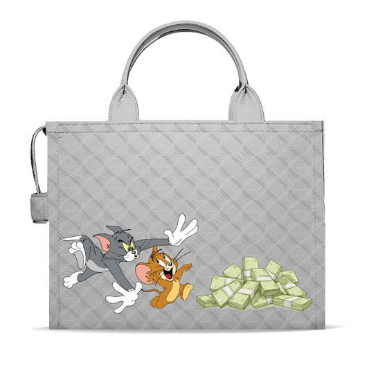 Daily Tote Leather - White Money