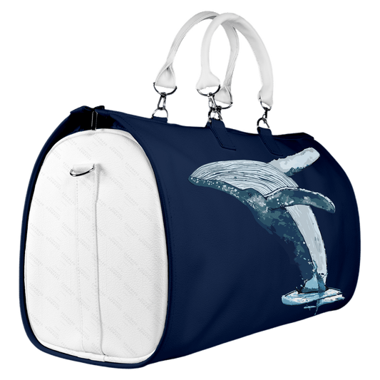 Duffle Bag - Whale spout