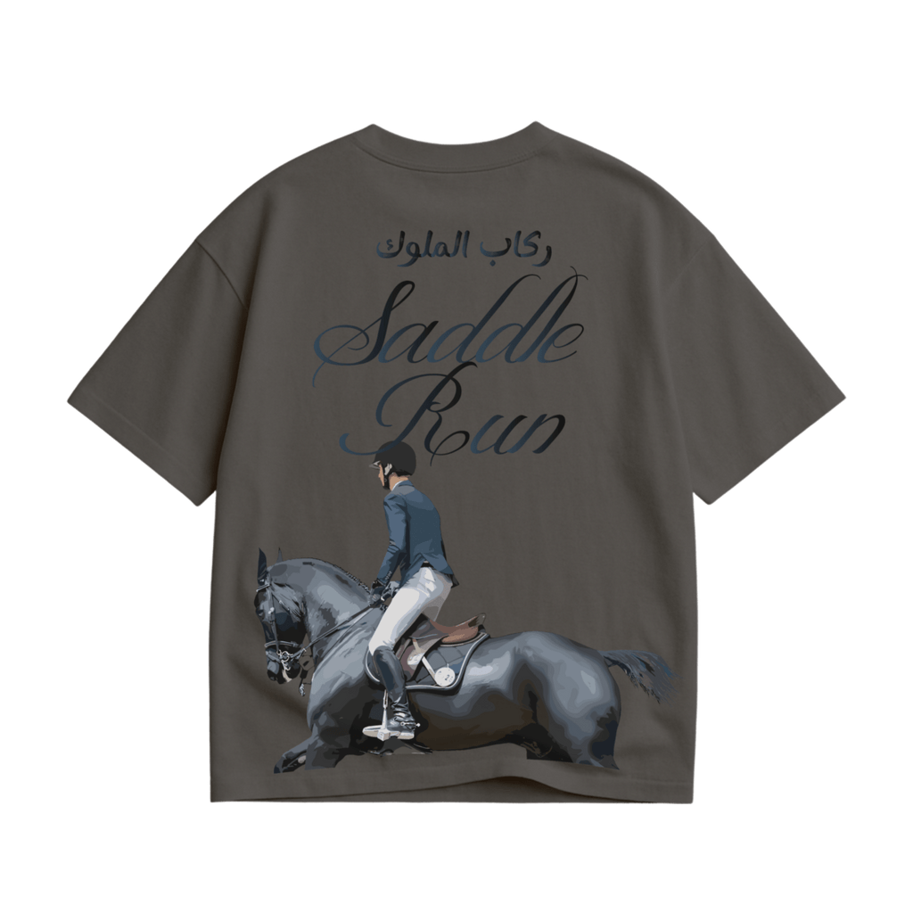 Oversized TEE - Saddle Run
