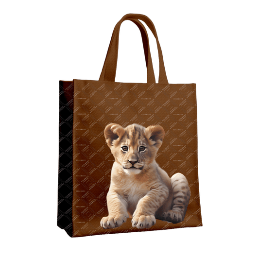 Tote Leather - Lion Cub