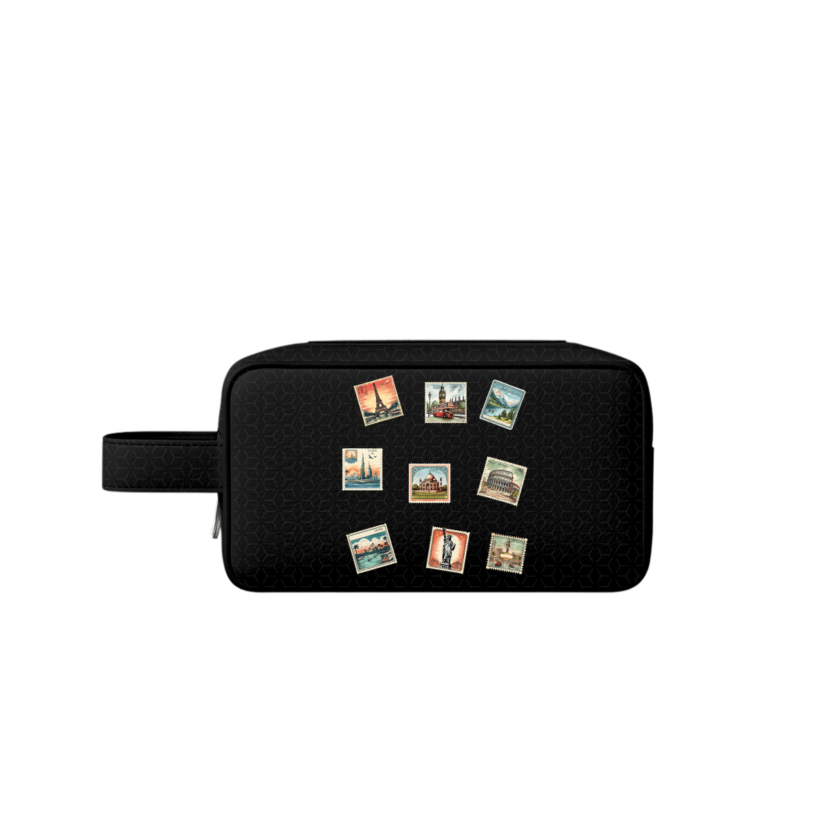 Kit Pouch - Travel Stamp