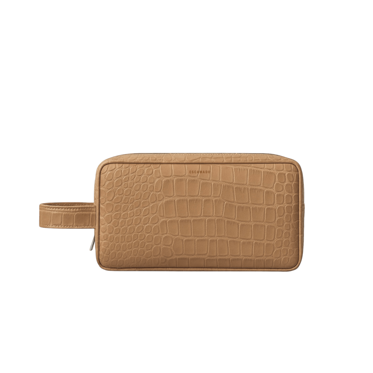 Kit Pouch Croc - Essentials Tan