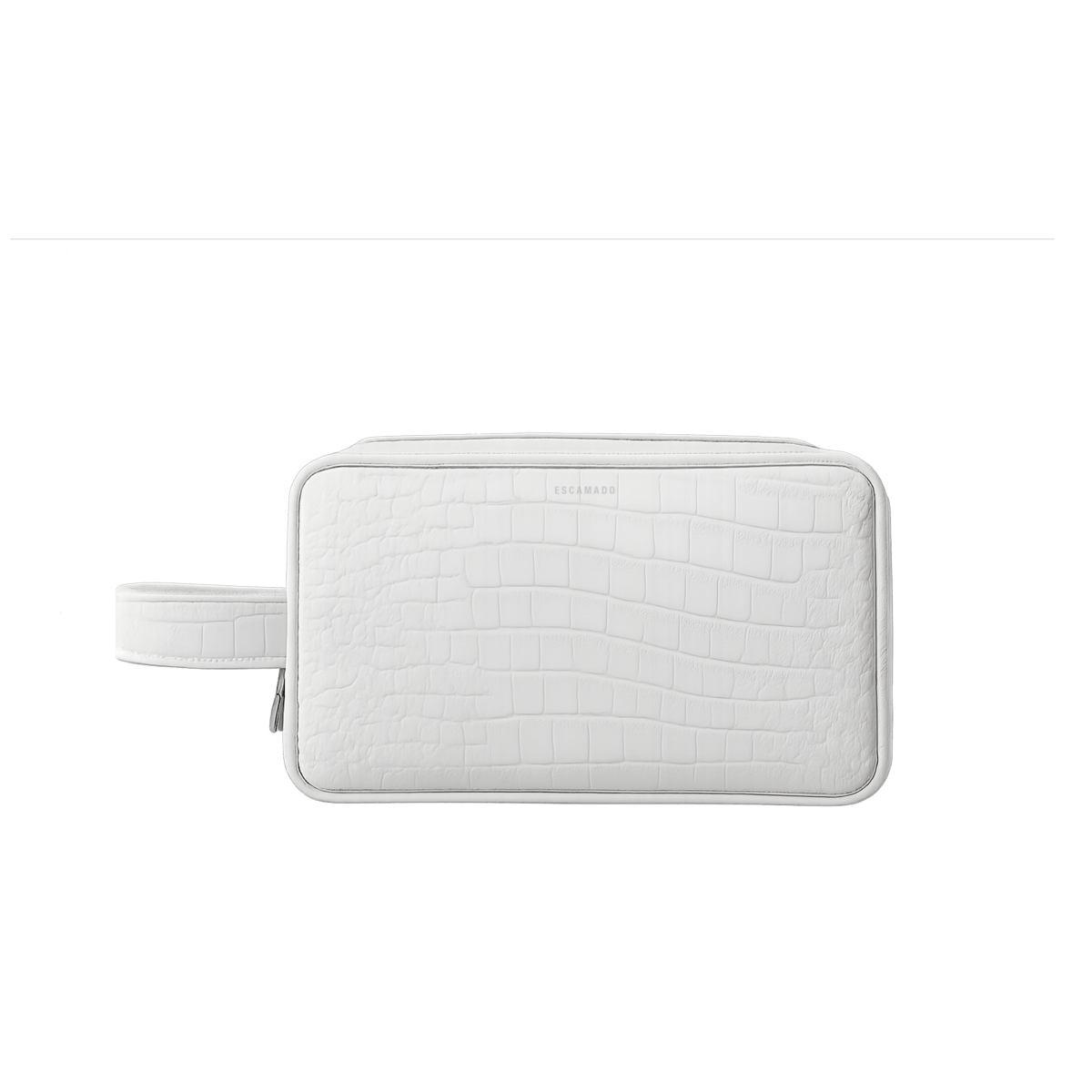 Kit Pouch Croc - Essentials White