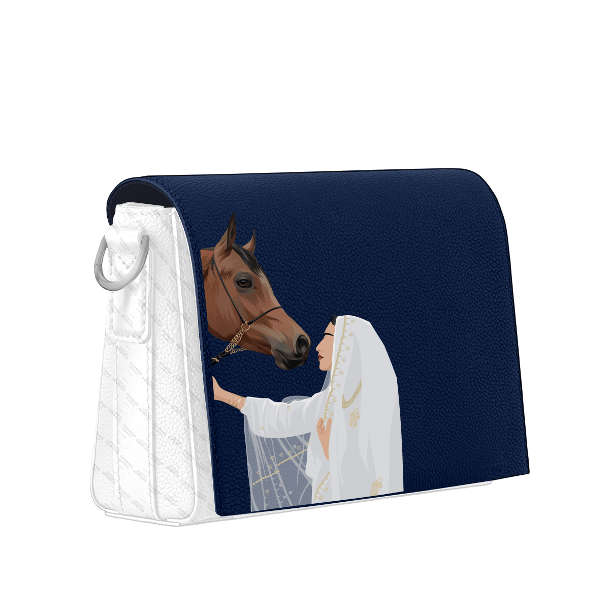 Messenger Pouch - Horse Lady